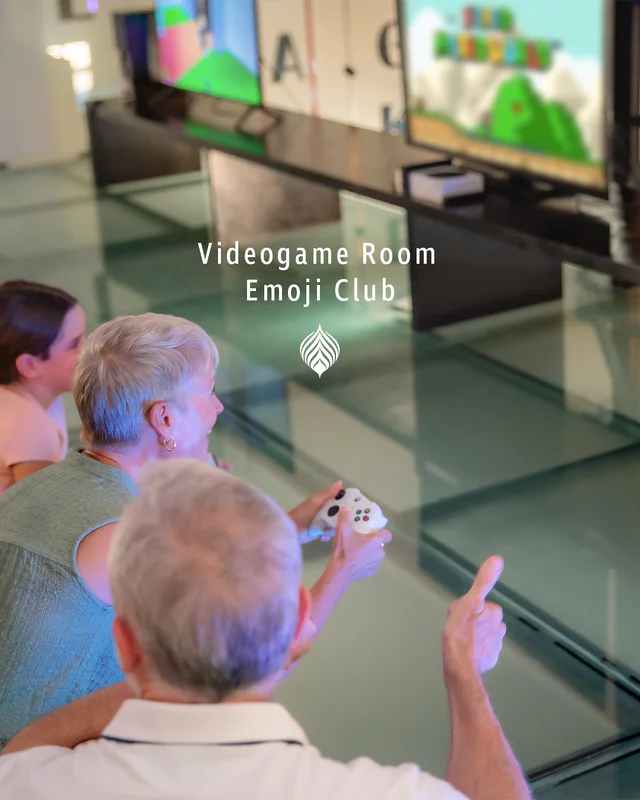Video games, big laughs, and plenty of friendly challenges at our Emoji Club. ⁣
⁣
Let your family discover a new hobby or topic of conversation together—no matter the age! 🎮⁣
Book now in the link in our bio
