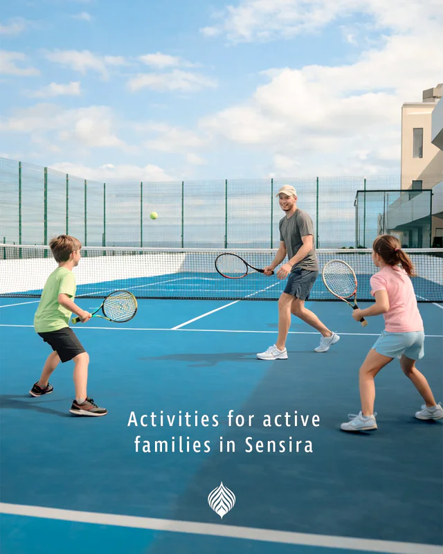 Some families don’t sit still—and at Sensira, there’s always something to do together 🎾⛳🚣🏻⁣
⁣
Book now 👉🏼 https://sensiraresorts.com/ ⁣
Sensira, Family Bonding Experts.⁣