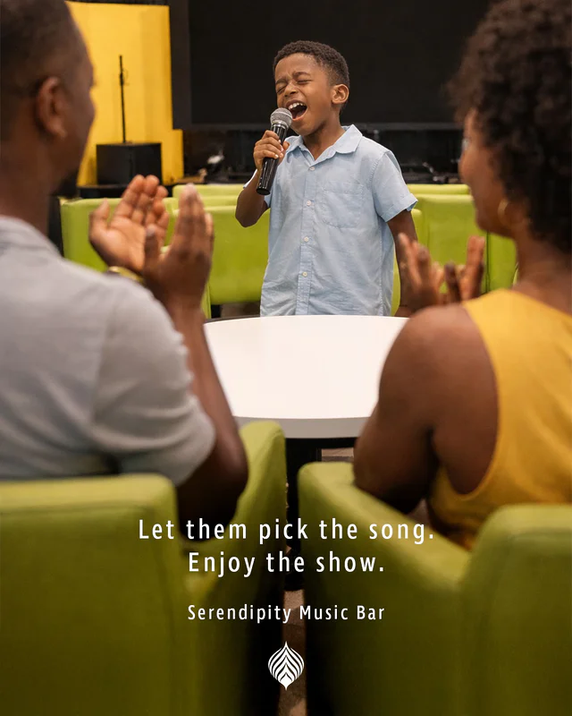 Imagine your kid’s debut as a star at Sensira’s Karaoke Night—taking the mic, playing games, and enjoying activities made for the whole family at our family-friendly music bar, Serendipity 🎤🎶⁣
⁣
Book now 👉🏼 https://sensiraresorts.com/ ⁣
Sensira, Family Bonding Experts.⁣